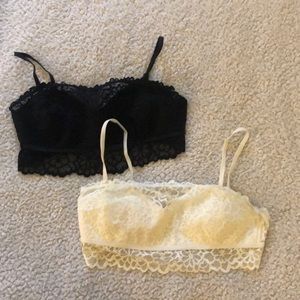 Aerie Bralettes NWT Lot of 2 Medium